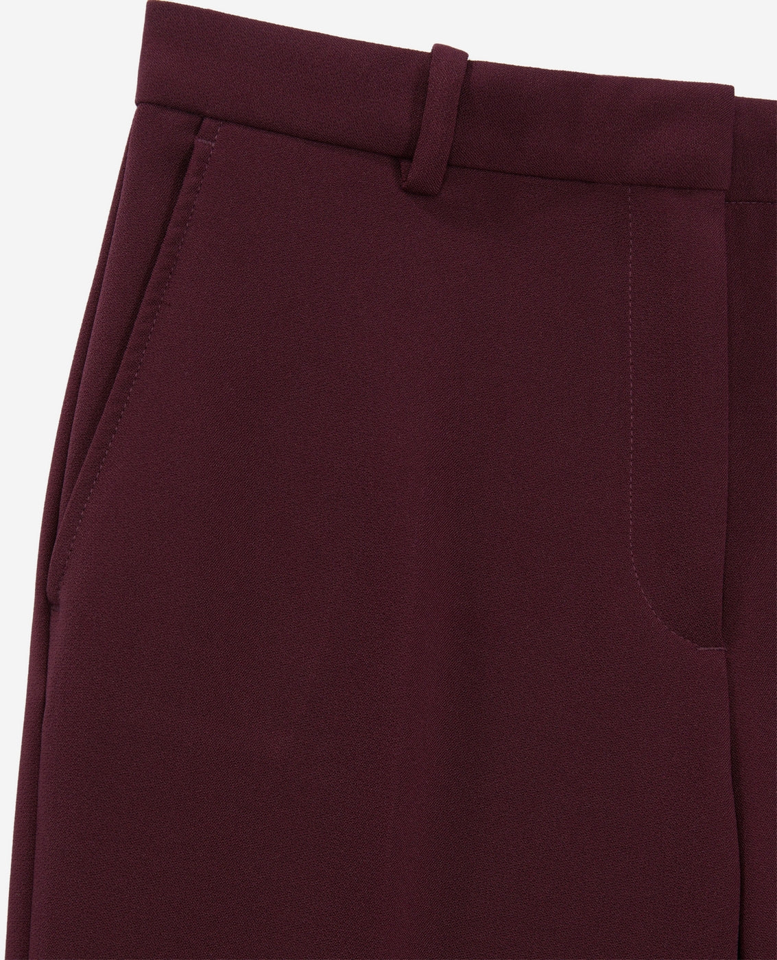 The Kooples - Suit Trousers - Burgundy - Women
