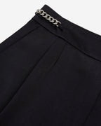 The Kooples - Fluid Pleated Trousers With Chain