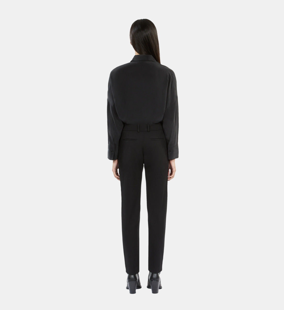 The Kooples - Pantalon Droit Detail Bande Cote