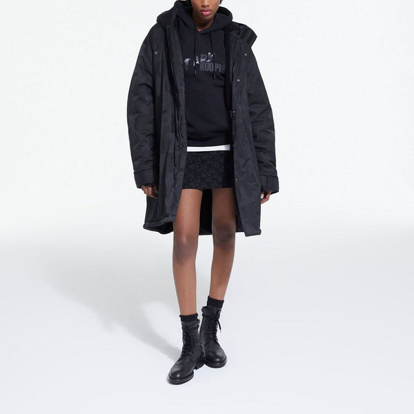 The Kooples - Parka With Fake Sheep Lining - Mujer