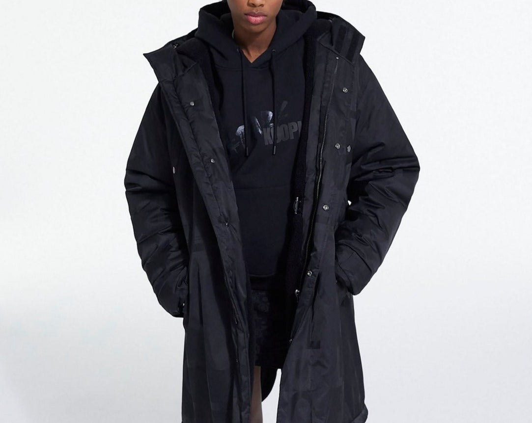 The Kooples - Parka With Fake Sheep Lining - Femme
