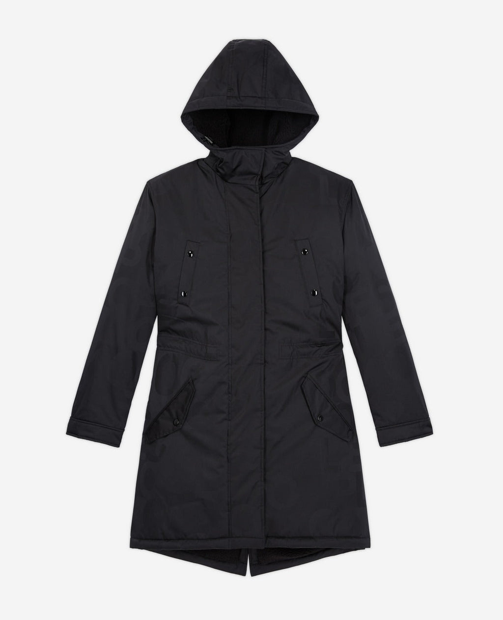 The Kooples - Parka With Fake Sheep Lining - Femme