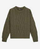 The Kooples - Pull Col Rond En Laine Torsade - Femme