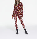 The Kooples - Pull En Laine - Rouge Et Noir - Femme