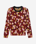 The Kooples - Pull En Laine - Rouge Et Noir - Femme