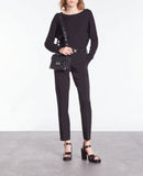 Pull En Laine - Noir - Femme