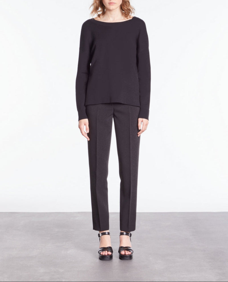 Pull En Laine - Noir - Femme