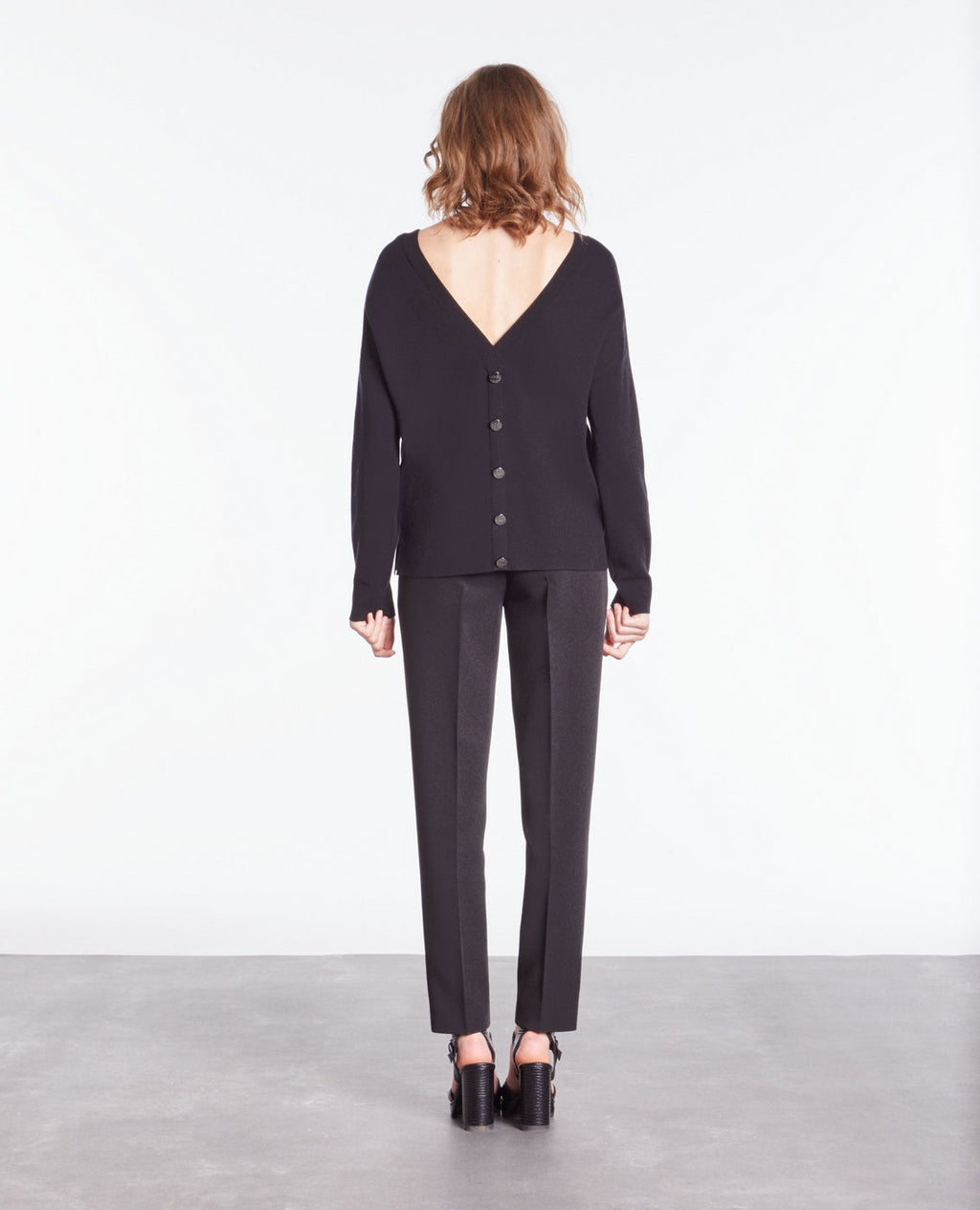The Kooples - Wool Jumper - Black - Women