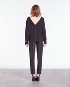 The Kooples - Wool Jumper - Black - Women