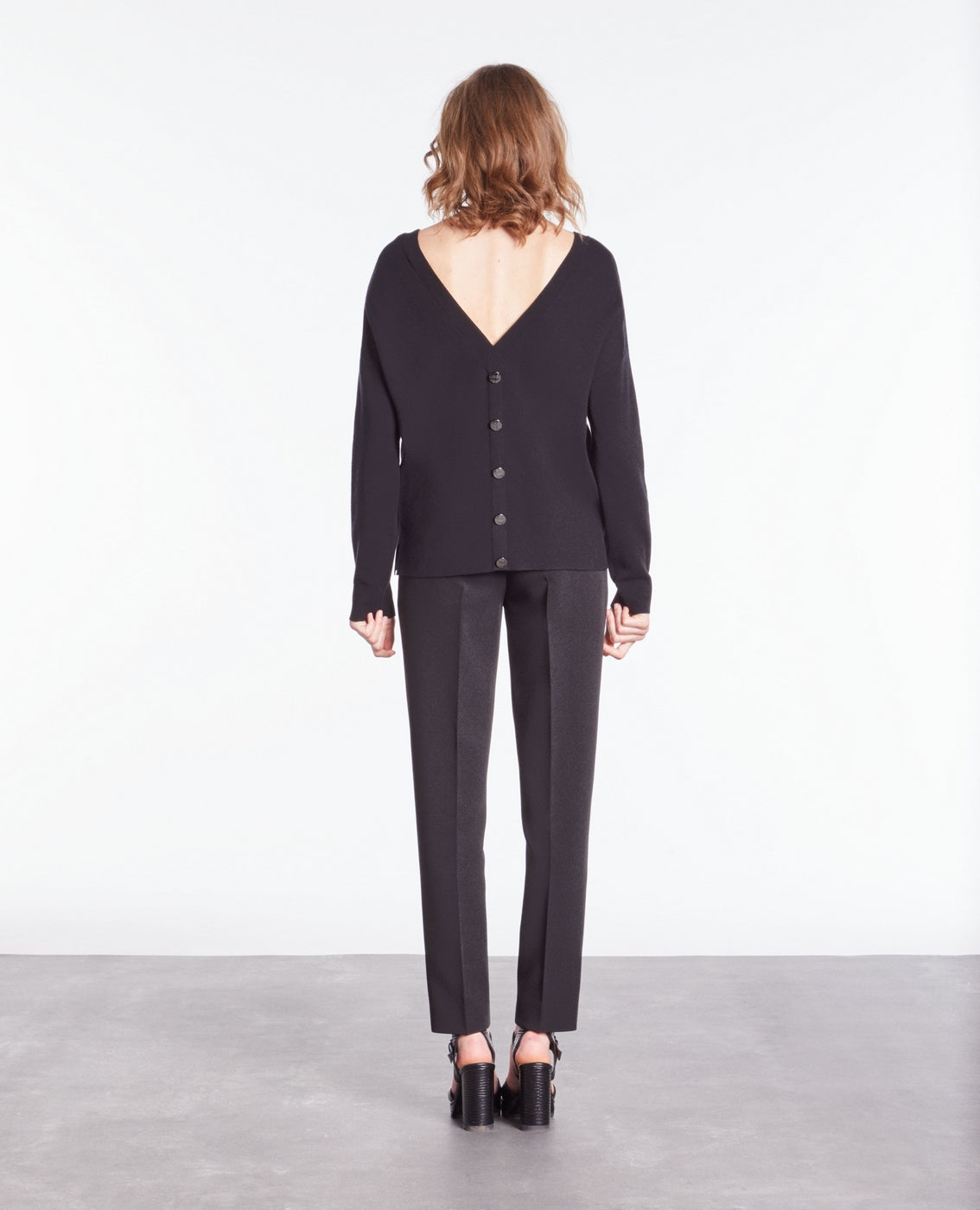 The Kooples - Wool Jumper - Black - Women
