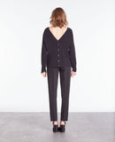 Pull En Laine - Noir - Femme