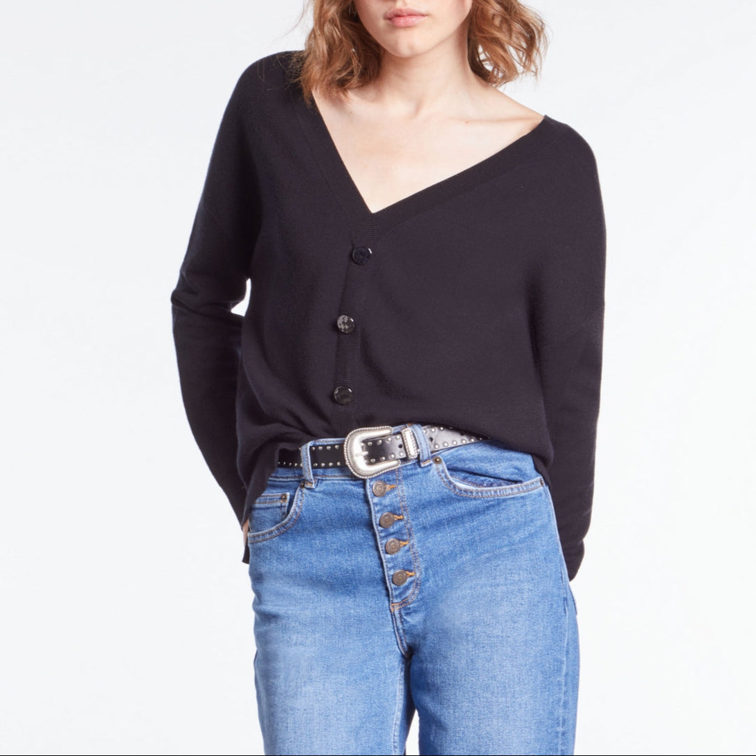 The Kooples - Wool Jumper - Black - Women