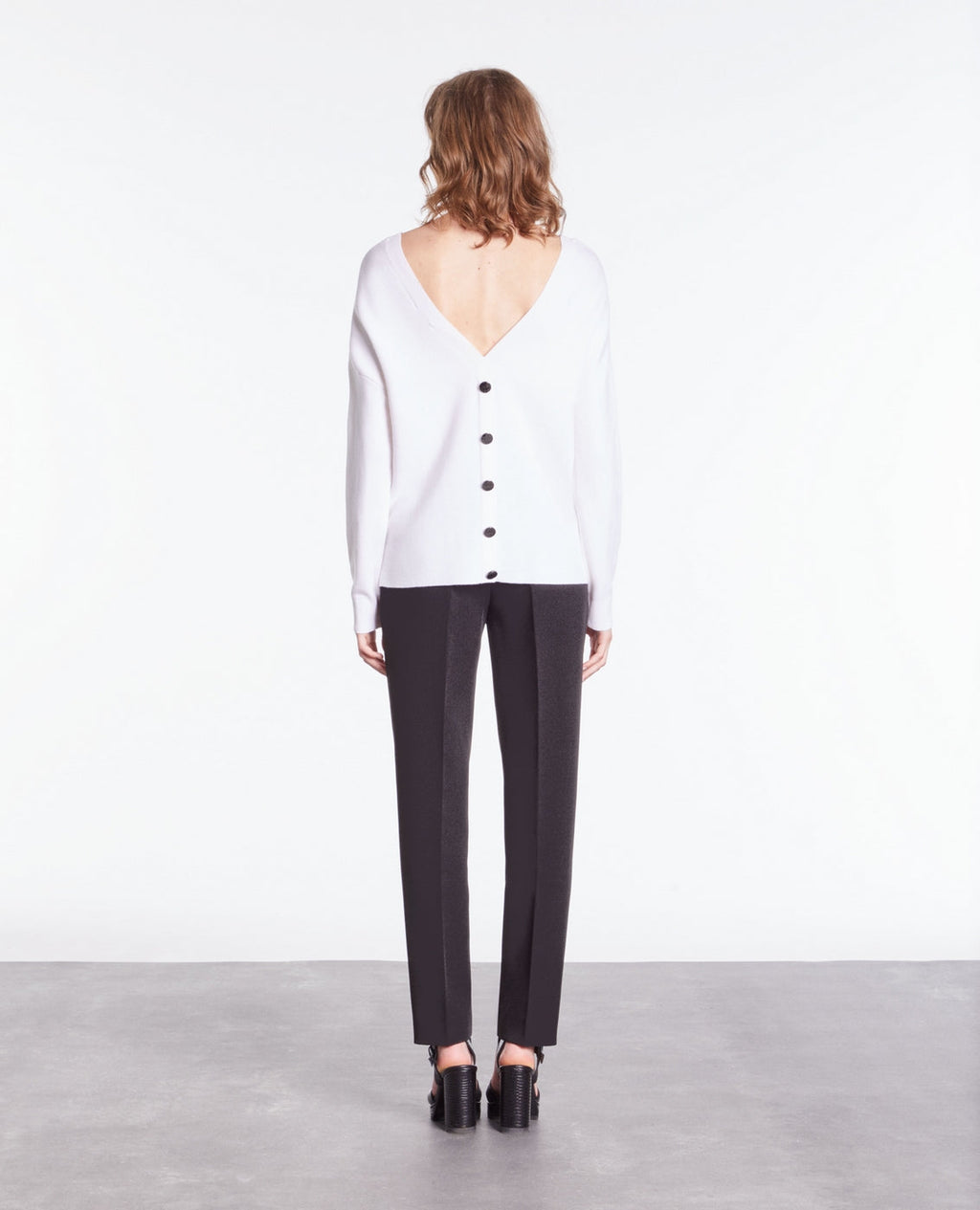 The Kooples - Wool Jumper - Ecru - Women