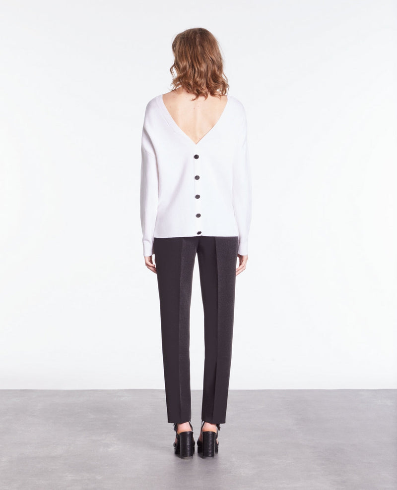 Pull En Laine - Ecru - Femme