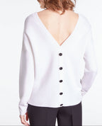 The Kooples - Wool Jumper - Ecru - Women