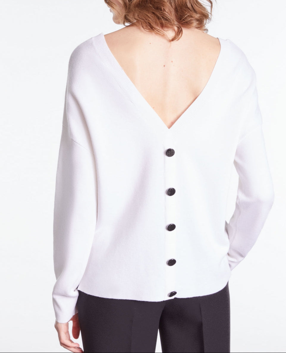 The Kooples - Wool Jumper - Ecru - Women