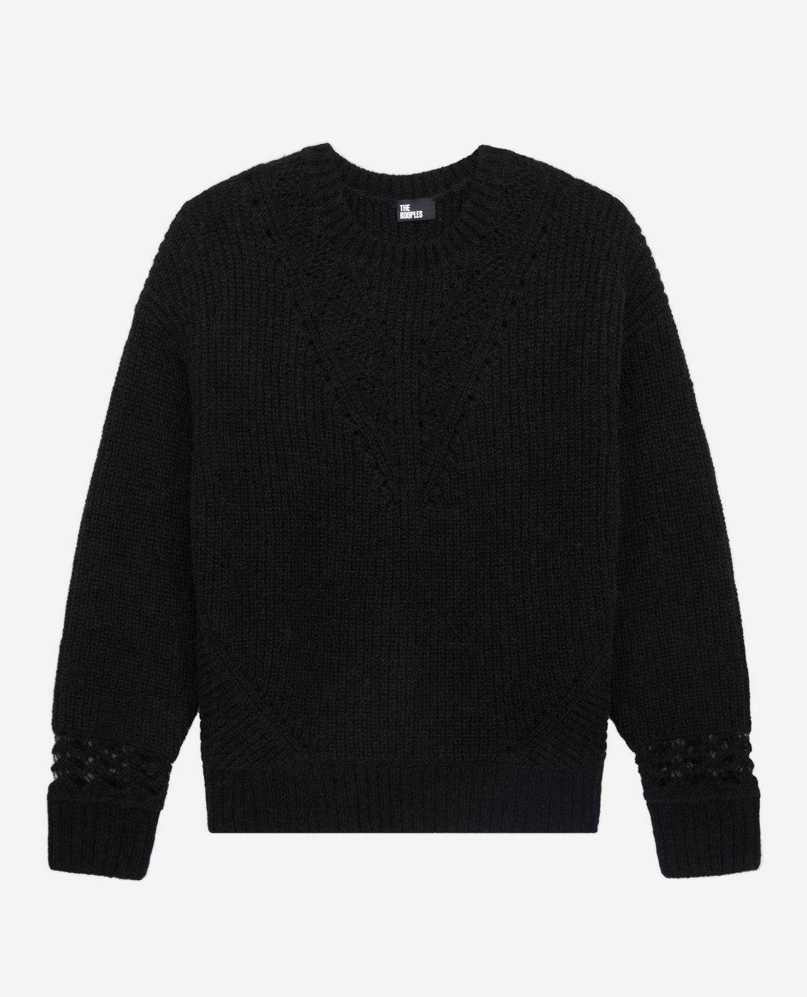 The Kooples - Wool And Alpaca Jumper - Black - Women