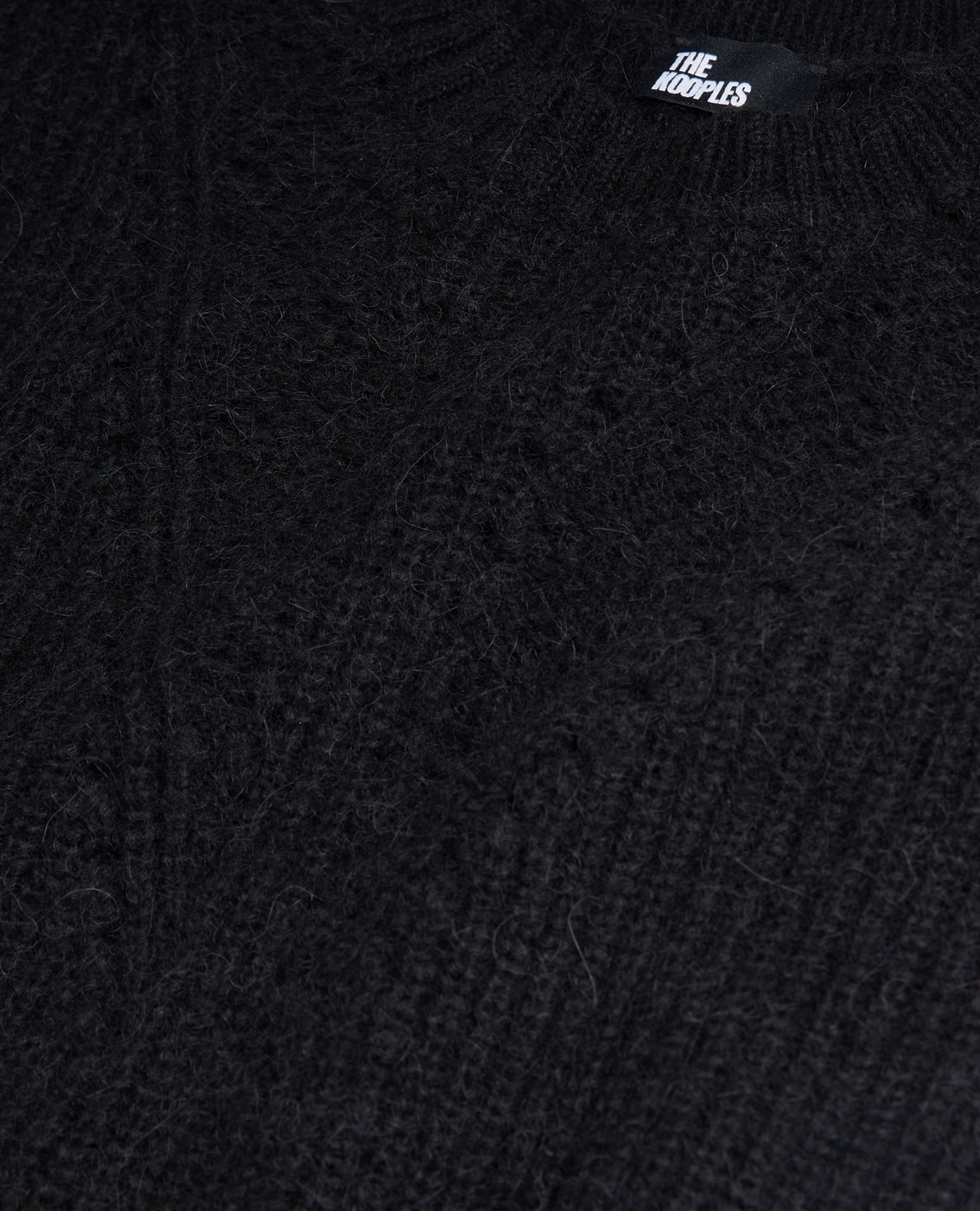 The Kooples - Wool And Alpaca Jumper - Black - Women