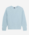 The Kooples - Jersey Lana Y Alpaca - Azul - Mujer