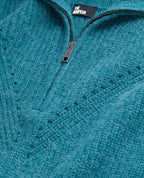The Kooples - Wool And Alpaca Sweater - Duck Blue - Women