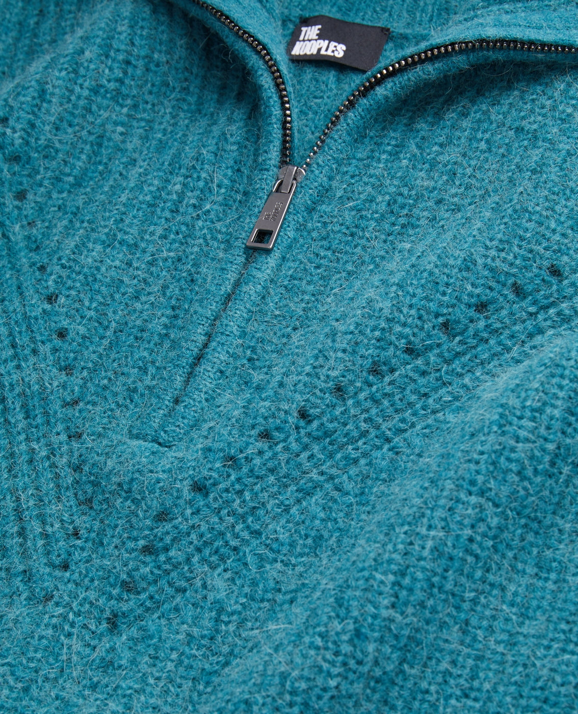 The Kooples - Wool And Alpaca Sweater - Duck Blue - Women