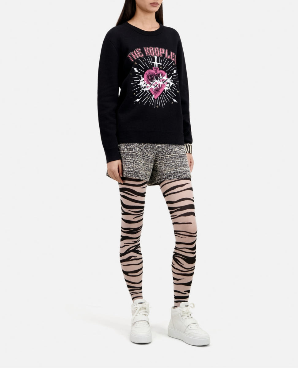 The Kooples - Wool Jumper - Black - Women