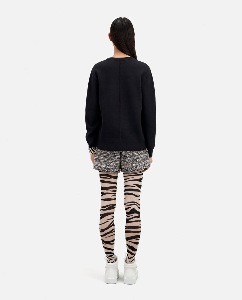 Jersey de lana - Negro - Mujer