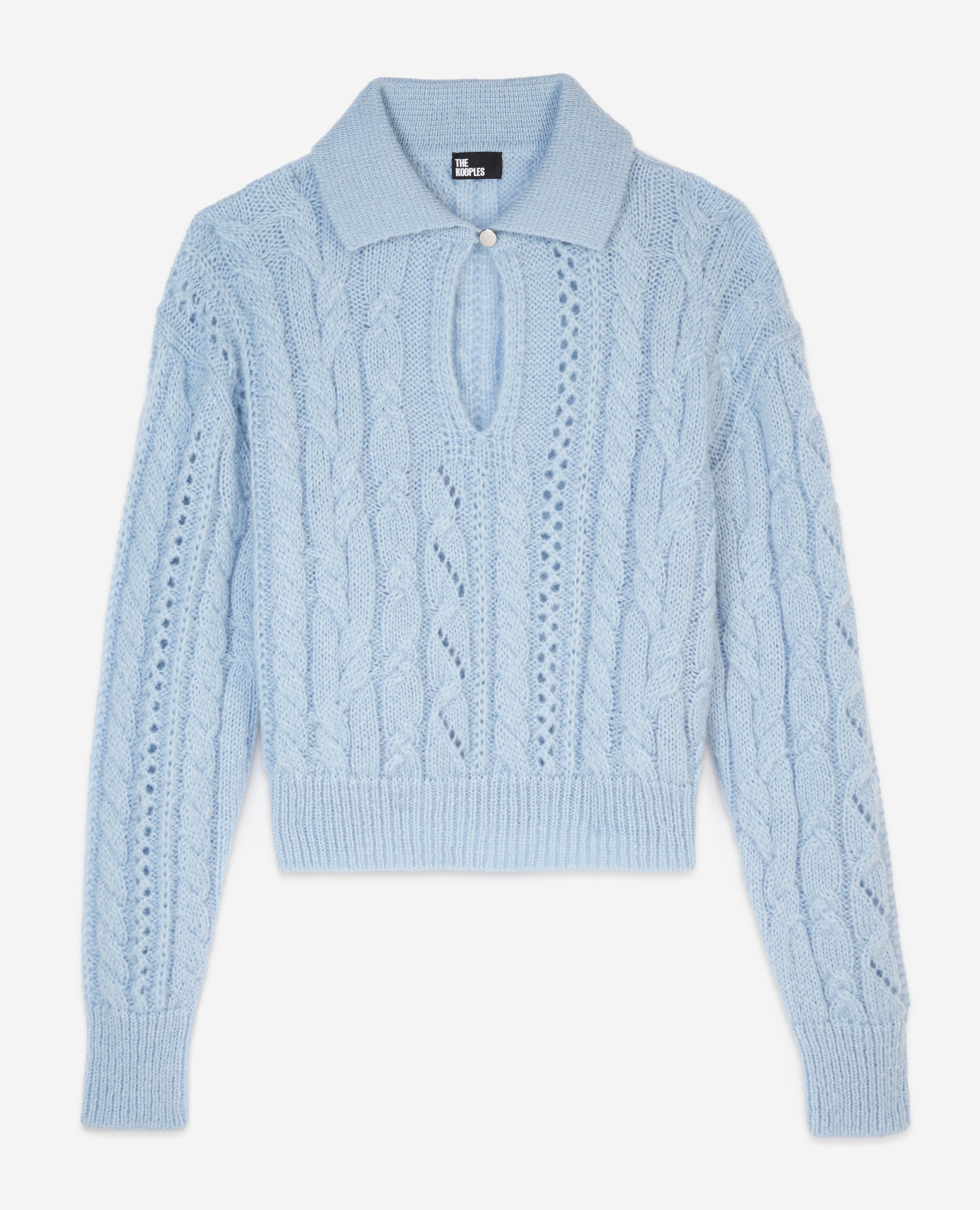 The Kooples - Pull Col Vareuse A Torsades