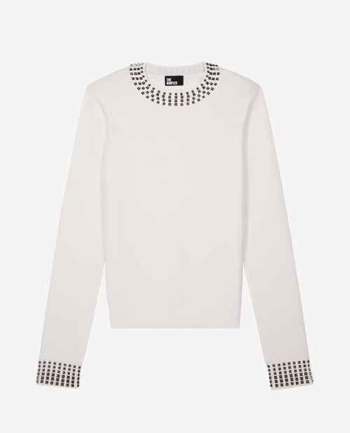Pull Avec Details De Studs