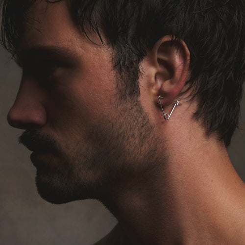 Boucle d'Oreille Homme Eddy Individuelle — cadeau idéal personnalisable