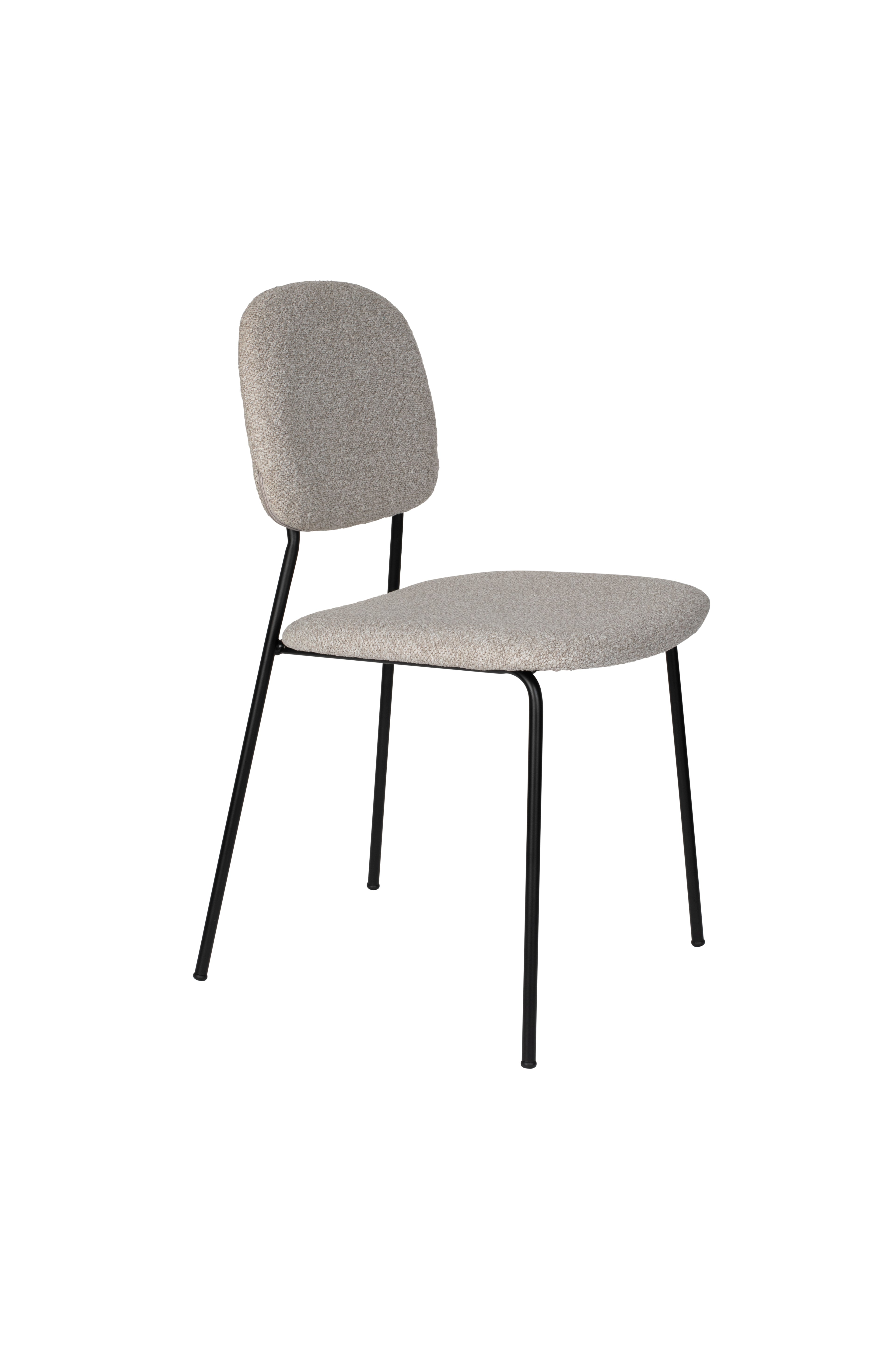 Roos - Dining Room Chair - Metal - Light Beige
