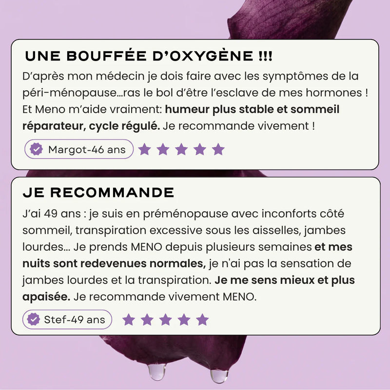 Meno - Cure Ménopause & Préménopause