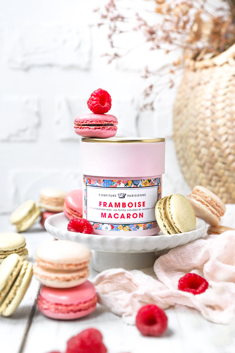 Framboise Macaron - 250g Et Écrin