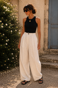 France Pants - White