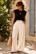 France Pants - White