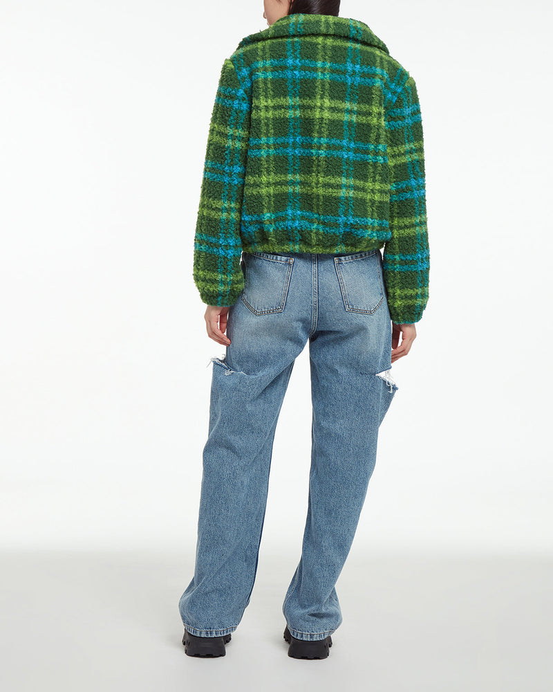 Manteau Francis - Green Plaid