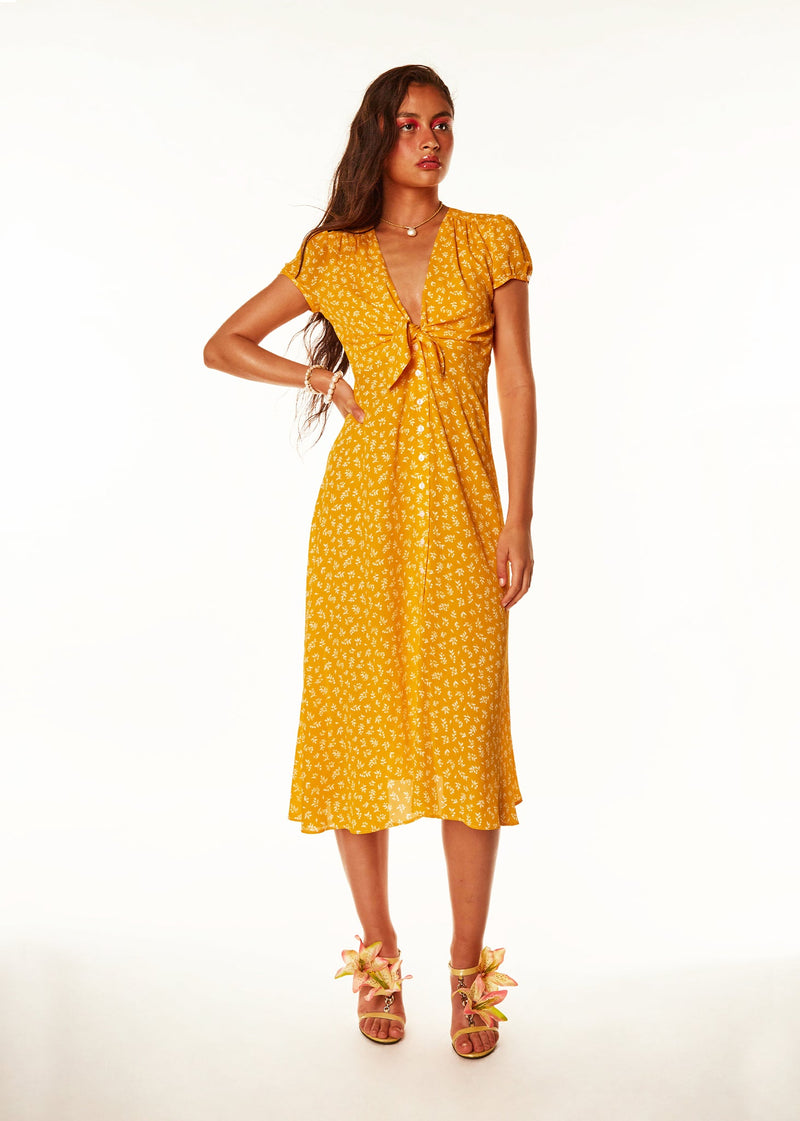 Falda Francoise naranja
