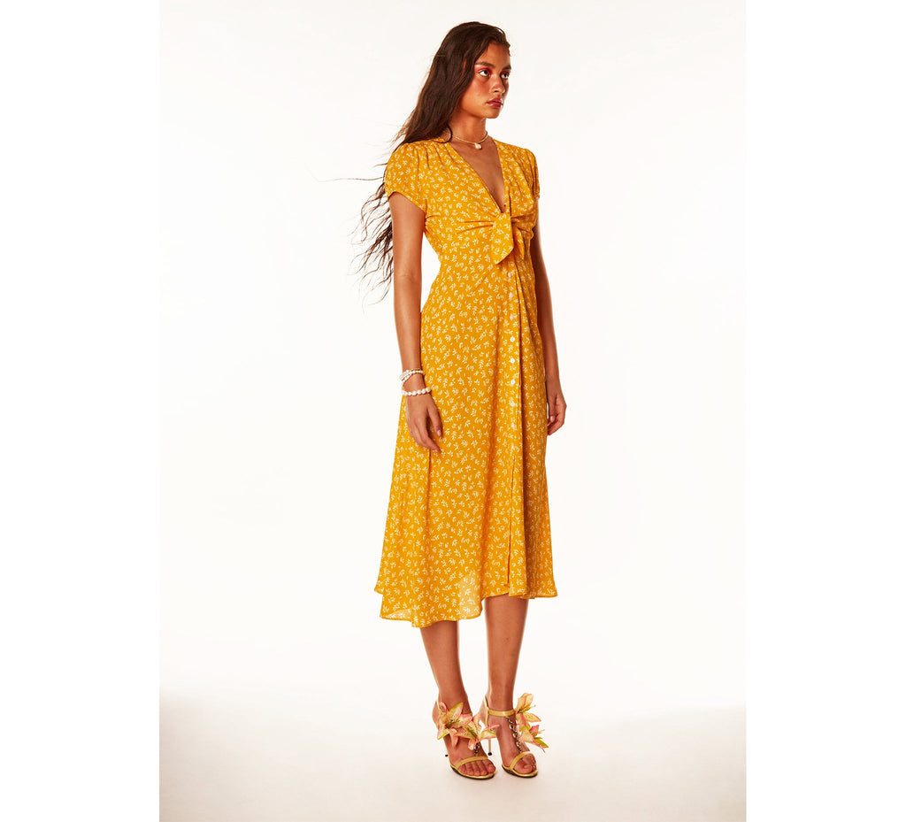 Orange Francoise Skirt