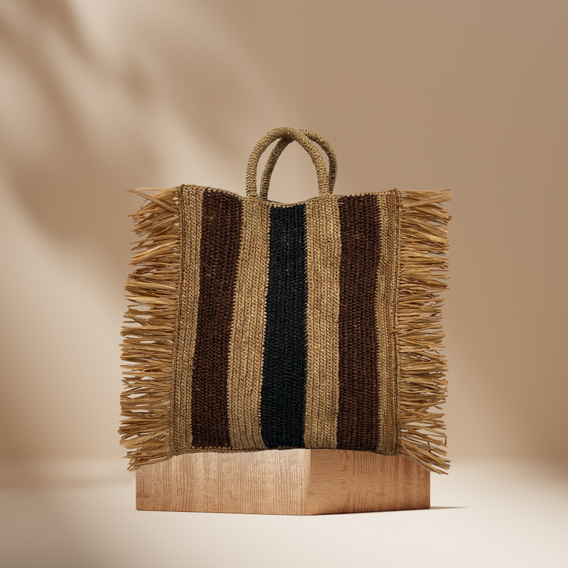 Frangia bag - Brown & Black