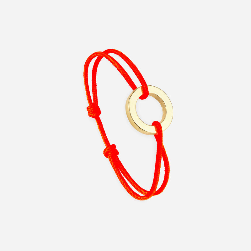 Bracelet Fréquence - Orange Fluo