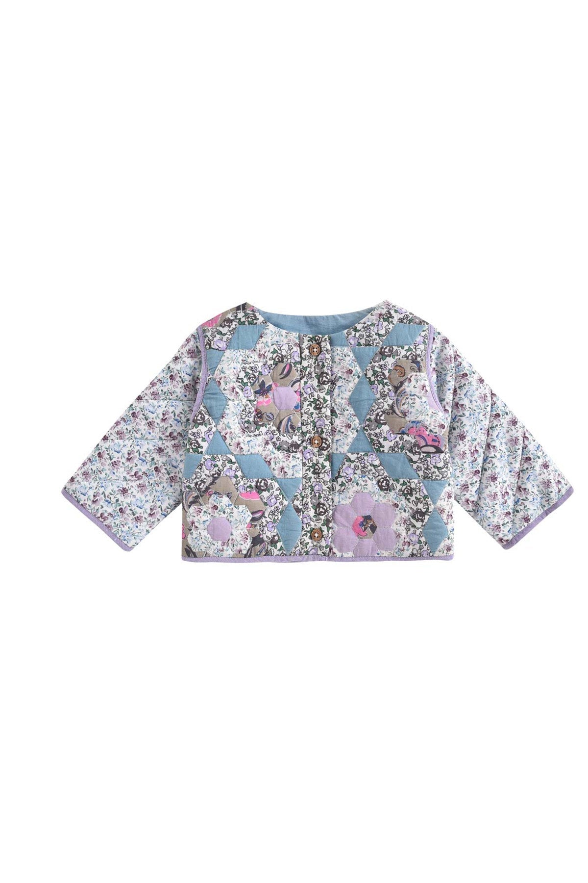 Veste Amalina - Champ De Fleurs Multicolores - Bébé