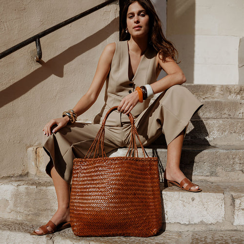 Sac Panier Frida-XXL - Camel