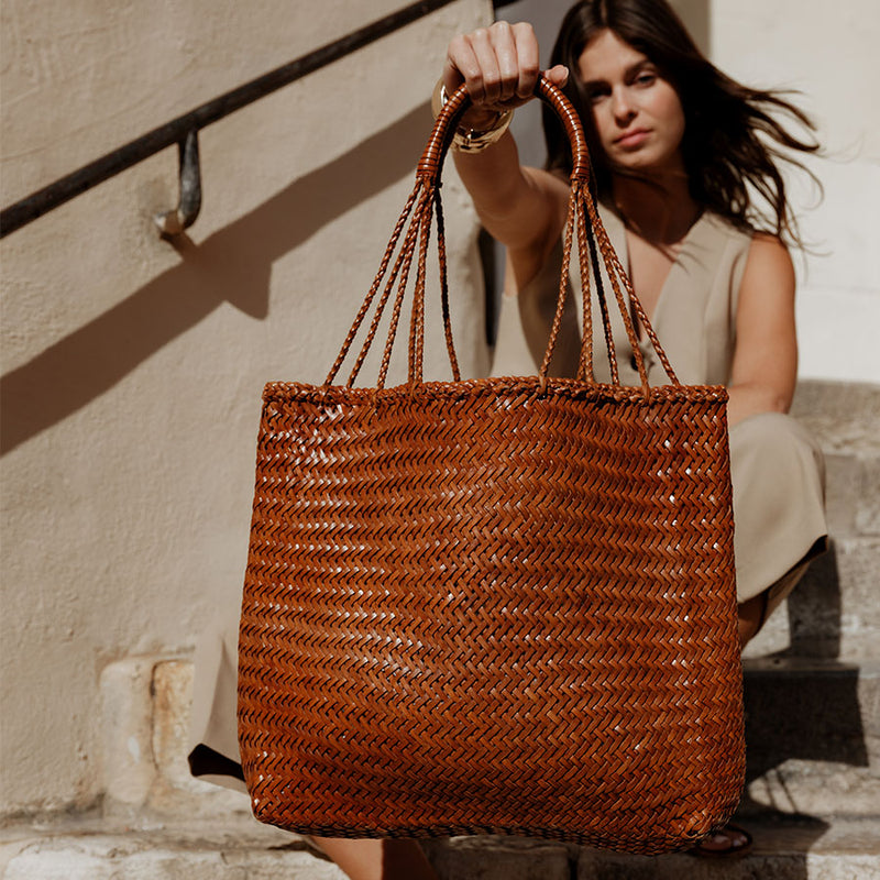 Sac Panier Frida-XXL - Camel