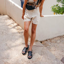 Sandals - Mapache - Frida Black