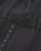 The Kooples - Short Black Silk Dress With Tie Sleeves - Women