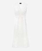 The Kooples - Vestido Crudo Sin Mangas Con Detalle Bordado - Mujer