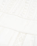 The Kooples - Robe Sans Manches Écrue Détail Brodé - Femme