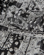 Bandana Print Short Dress - Women