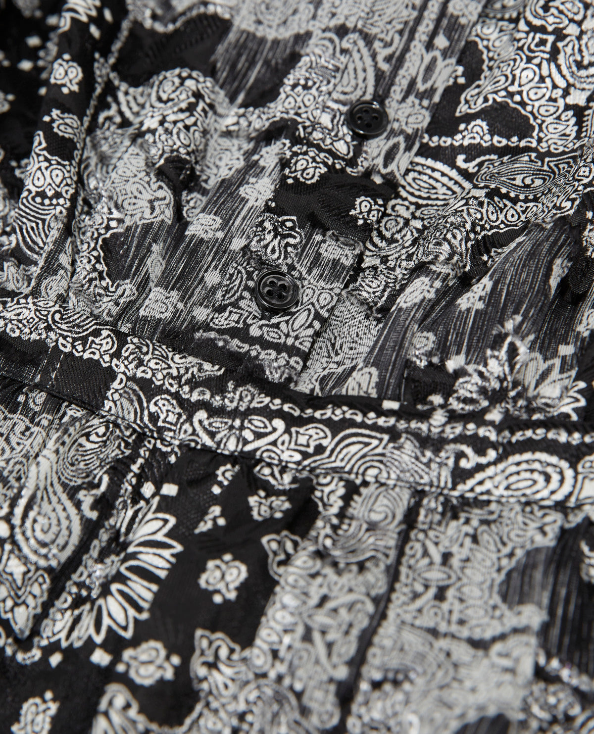 Bandana Print Short Dress - Women