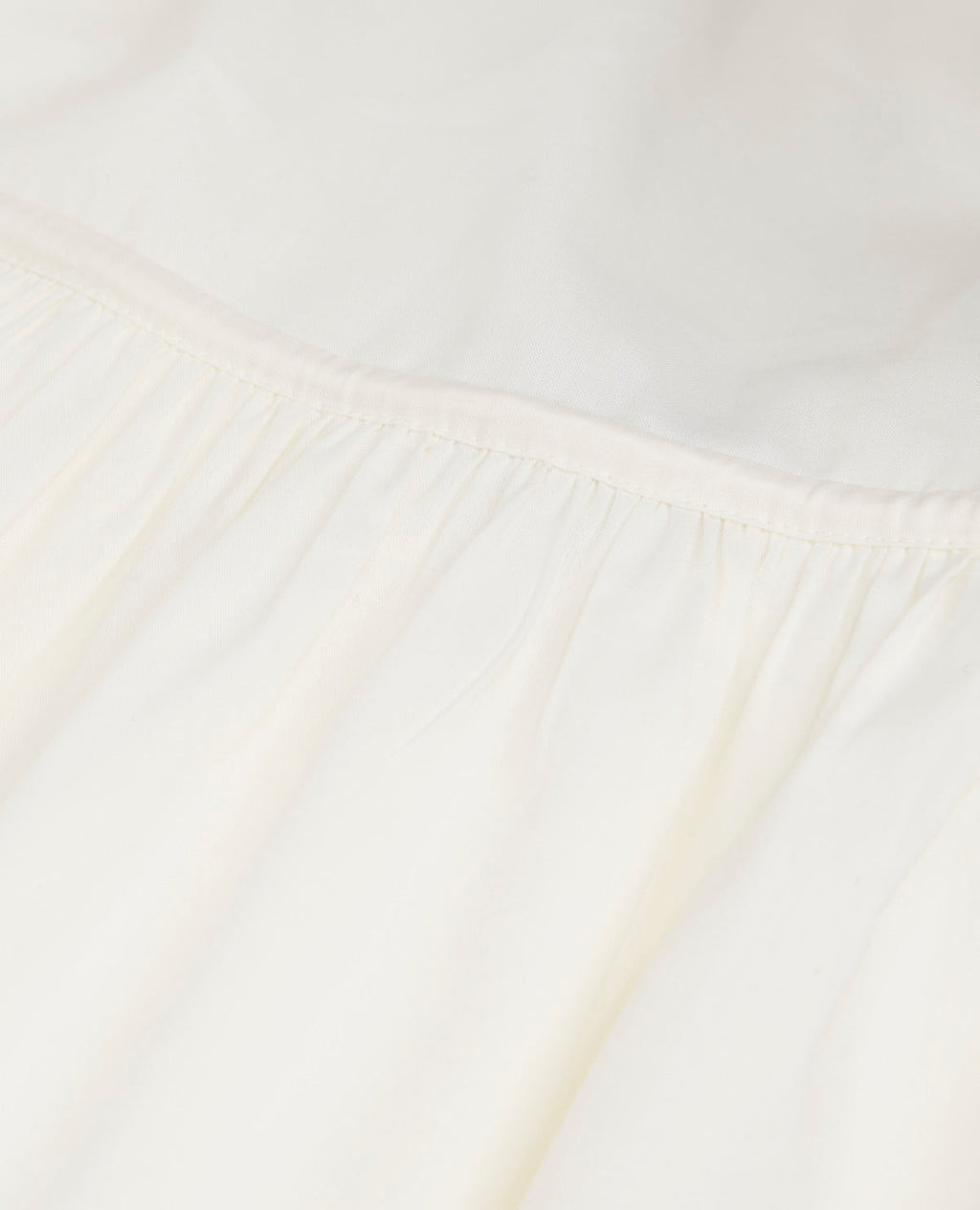Vestido Largo De Verano Crudo Con Tirantes Finos - Mujer